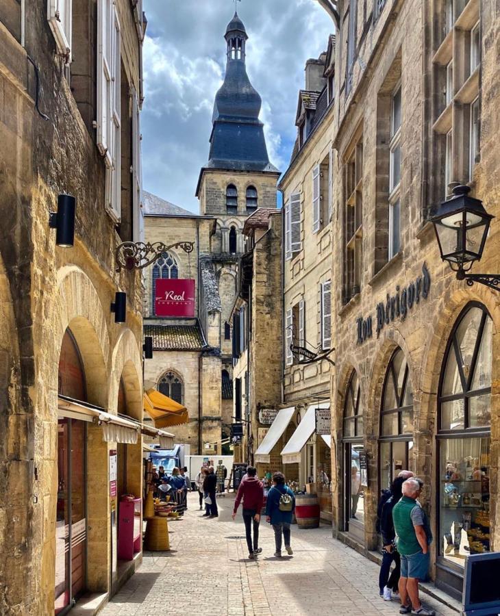 Ferienwohnung Les Toits De Marceau, Coeur Cite Historique Sarlat Exterior foto
